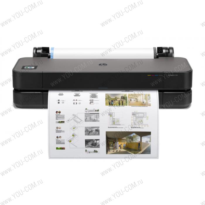 Широкоформатный принтер HP DesignJet T230 Printer (24",4color,2400x1200dpi,516Mb, 35spp(A1),USB/GigEth/Wi-Fi,rollfeed,sheetfeed, autocutter,repl. 5ZY57A)