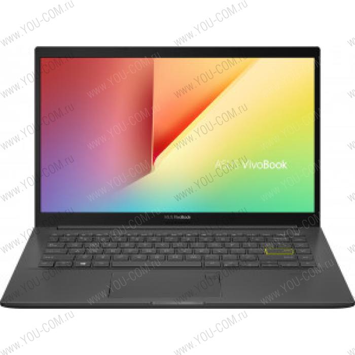 ASUS VivoBook 14 K413JA-EB534T Core i5-1035G1/8Gb/512GB SSD/14.0 FHD (1920x1080) AG IPS/Numpad/Illum KB/WiFi6/BT/Cam//Windows 10 Home/Black/1.4Kg