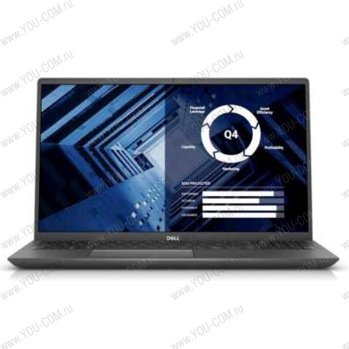 Ноутбук без сумки Dell Vostro 7500-0309 15.6"FHD (1920x1080)/Anti-Glare LED-Backlit Display,non-touch LCD, i5-10300H (up to 4,5Ghz) 8MB, QC, 8GB (1x8GB) DDR4 2933MHz, 512GB M.2 PCIe NVMe SSD, NVIDIA GeForce GTX 1650 4GB GDDR6, Wi-Fi 6 AX201 (2x2) Wi-Fi + Bluetooth 5.0, 56W/HR 3C Battery, 130W AC Adp,Finger Print Reader, Internal Russian Qwerty Backlit Keyboard, Win10 Pro (64) ru, 1Y NBD