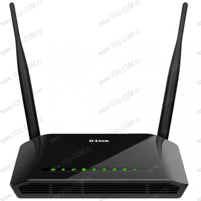 Wi-fi роутер D-Link DIR-620S/A1C, Wireless N300 Router with 3G/LTE support, 1 10/100Base-TX WAN port, 4 10/100Base-TX LAN ports and 1 USB port. 802.11b/g/n compatible, 802.11n up to 300Mbps,1 10/100Base-TX W