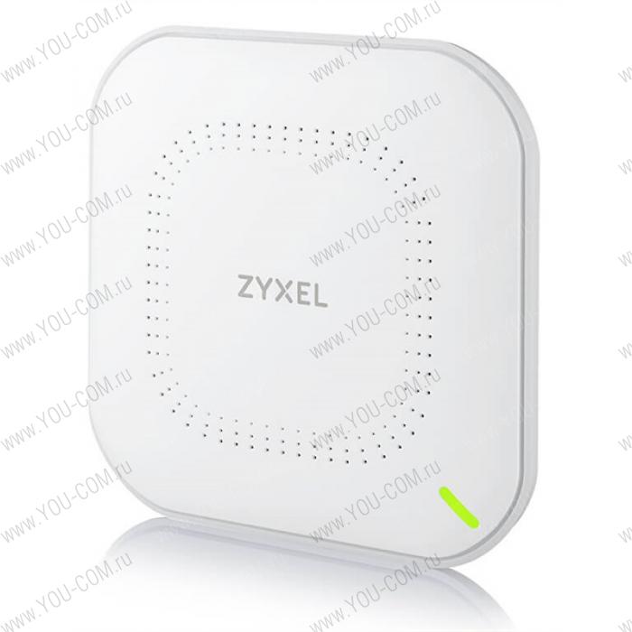 Гибридная точка доступа Zyxel NebulaFlex Pro WAC500, Wave 2, 802.11a/b/g/n/ac (2,4 и 5 ГГц), MU-MIMO, антенны 2x2, до 300+866 Мбит/с, 1xLAN GE, защита от 4G/5G, PoE