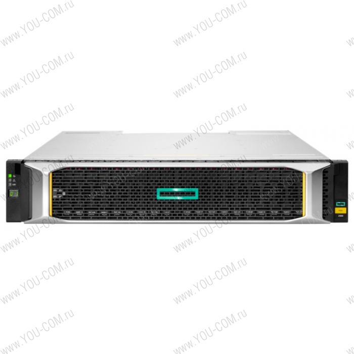 HPE MSA 2060 12Gb SAS SFF Storage (2U, up to 24SFF 2xSAS Controller (4xSFF8644 (miniSASHD) host ports per controller), 2xRPS, w/o disk)