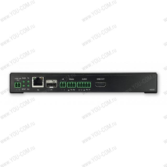 Декодер/приемник сигнала HDMI over IP, H.264 AMX NMX-DEC-N3232
