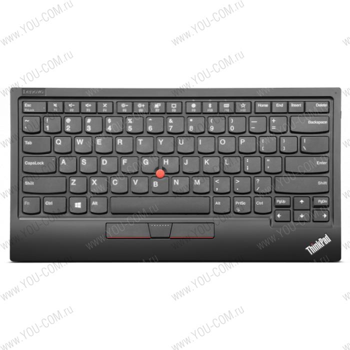Клавиатура Lenovo 4Y40X49515 ThinkPad Compact Wireless Keyboard with TrackPoint (Russian/Cyrillic)  Connectivity: 2.4G Wireless and Bluetooth BLE with Swift Pair