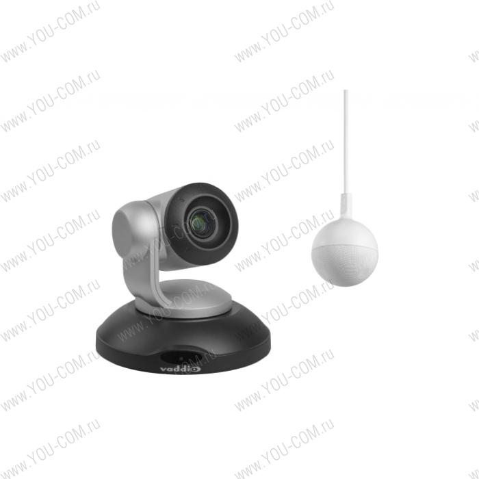 Комплект с камерой ConferenceSHOT AV Bundle - CeilngMIC 1 [999-99950-801] Vaddio [999-99950-801] (без акустики) (черный/серебро)