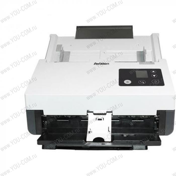 Сканер Avision AD345N (000-0934-07G) А4, 60 стр/мин, АПД 100 листов, USB3.1, RJ-45