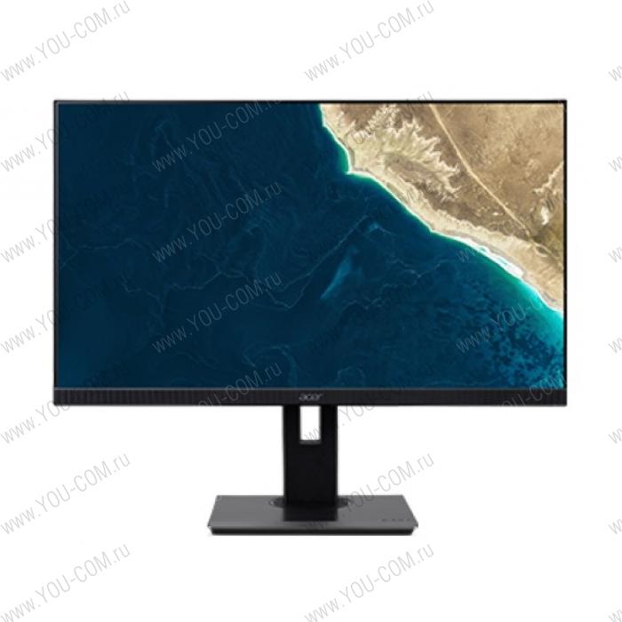 Монитор 23,8" ACER (Ent.) B247Ybmiprx IPS, 1920x1080, HDMI, 75Hz, 60Hz, 178°/178°, 4 ms, 250nits, VGA + HDMI + DP + Audio In/Out+ Колонки 2Wx2, Adaptive Sync,Black Matt