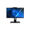 Монитор 23,8" ACER (Ent.) B248Ybemiqprcuzx, IPS, 1920x1080, 75Hz, 178°/178°, 4ms, 250nits, HDMI + DP + Type-C + DP Out + RJ45 + USB3.0x4 + USB-B(2up 4down) + Webcam + Колонки 2Wx2, HDR 10, HAdj 150mm