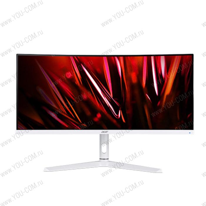 Монитор 29,5" ACER Nitro XZ306CXwmiiiphx , VA, White 1500R Curved, 2560x1080, 200Hz, 3xHDMI(2.0, 1.4, 1.4) + 1xDP(1.2) + Audio out, FreeSync Premium, HDR 400, Hadj 120, 2Wx2