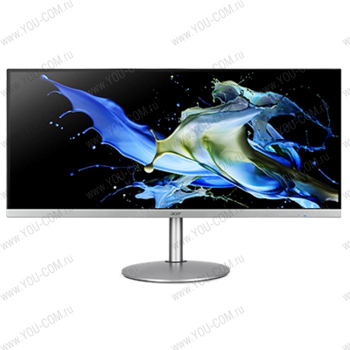 Монитор 34" ACER CB342CKsmiiphzx, 21:9, IPS, 3440x1440, 75Hz, 1ms, 178°/178°, 250nits, 2xHDMI + 1xDP + Type-C(PD65W) + USB3.0x4 + USB-B(2up 4down) + Audio Out,HDR 10, Hadj 150, 3Wx2,Silver/Black,