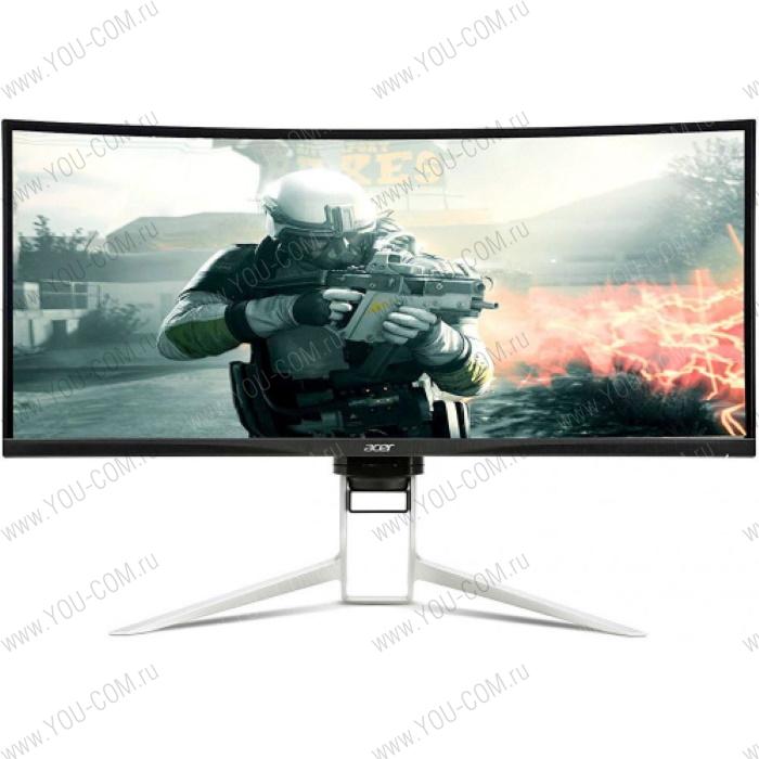 Монитор 34" ACER  Nitro XZ342CUPbmiiphx, VA, 21:9, 3440x1440, 144Hz,  1ms, 400nits,  178°/178°, 2HDMI+  DP  + Колонки 2Wx2 , Audio Out, FreeSync Premium, HDR 400, Curved  (изогнутый) (NEW)