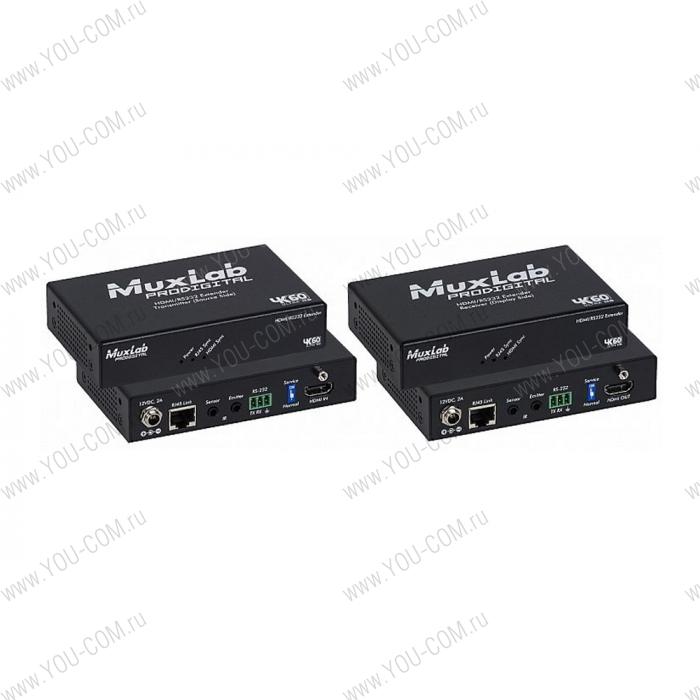 Уценка Комплект из приемника и передатчика HDMI / HDBT MuxLab 500459-100