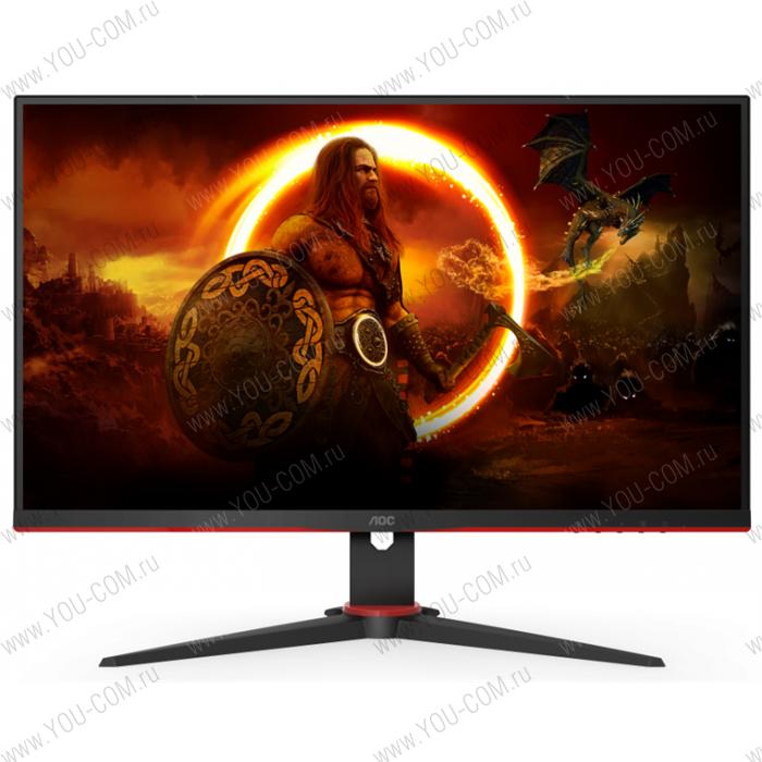 Монитор 27" AOC 27G2SAE 1920x1080 165Гц VA WLED 16:9 4ms VGA 2*HDMI DP 3000:1 80M:1 178/178 350cd Speakers Black