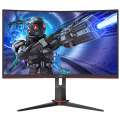 Монитор AOC 27"  C27G2ZU/BK VA LED,16:9, 1920x1080, 4ms, 300 cd/m2, 178°/178°, 3000M:1, 240Hz, HDMI, DisplayPort ,USB,VESA, Flicker-Free, AMD FreeSync