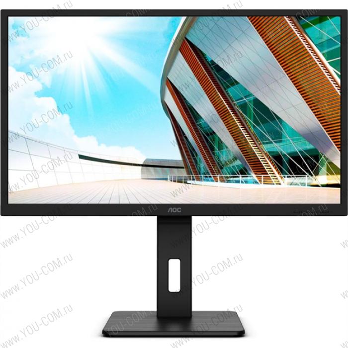 Монитор AOC 32"  Q32P2 IPS LED,16:9, 2560x1440, 4ms, 250 cd/m2, 178°/178°, 1000M:1, 75Hz, HDMI, DisplayPort ,USB,VESA, Flicker-Free