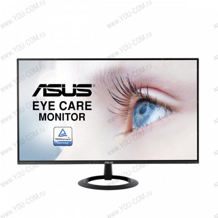 Монитор ASUS 23.8" VZ24EHE IPS LED, 1920x1080, 1ms, 250cd/m2, 178°/178°, 100mln:1, D-SUB, HDMI, 75Hz, Frameless, Slim Design, Eye Care, Tilt, Black, VESA