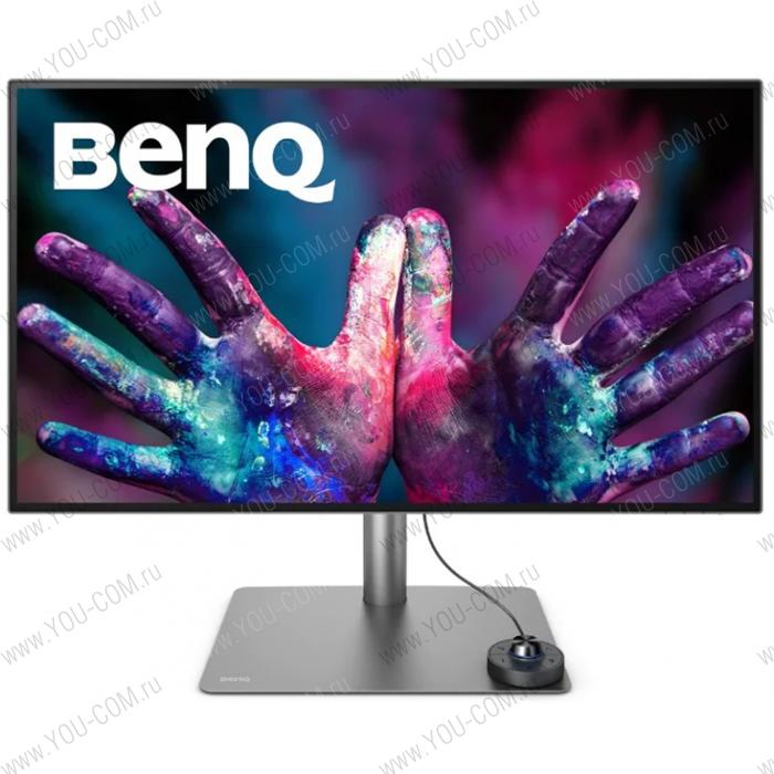 Монитор BENQ 32" PD3220U IPS 16:9 4K 3840x2160 5ms 1300:1 250cd/m2 178/178 20M:1 Thounderbolt3x2 2*HDMI DP  USB-C USB 3.0x4 Speakers HAS Pivot Black/Silver