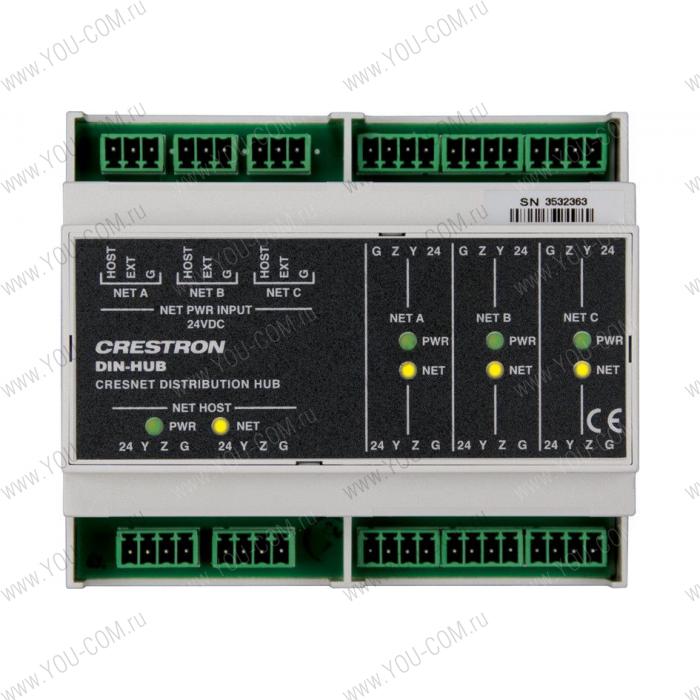 Блок распределения Crestron DIN-HUB