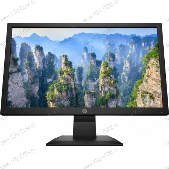 Монитор HP V20 Monitor 1600x900, 16:9, TN, 200 cd/m2, 600:1, 5ms, 178°/178°, VGA, HDMI, Black