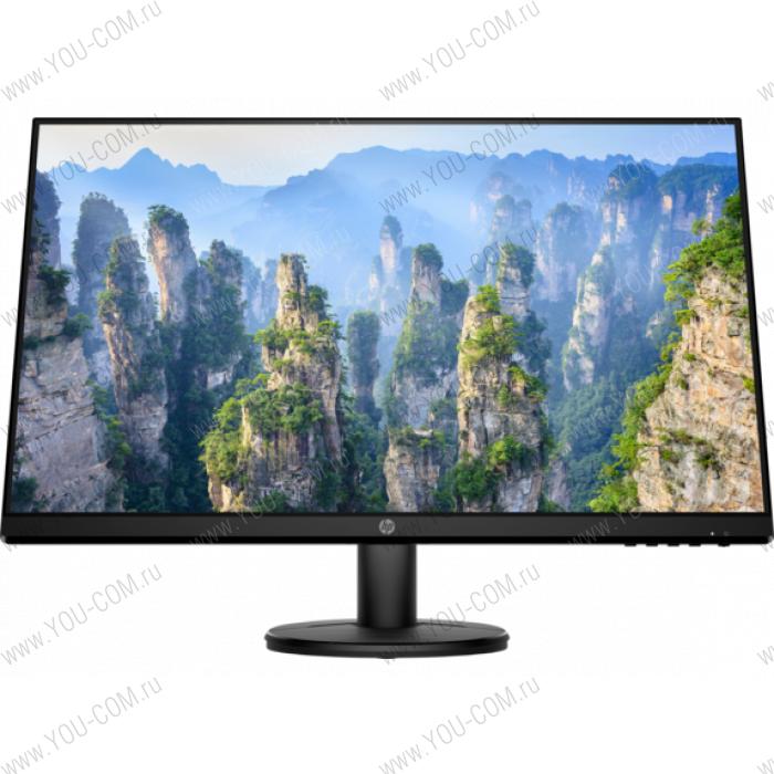 Монитор HP V27i Monitor 1920x1080 FHD, IPS, 16:9, 300 cd/m2, 1000:1, 5ms, 178°/178°, VGA, HDMI, tilt, Low Blue Light, Black