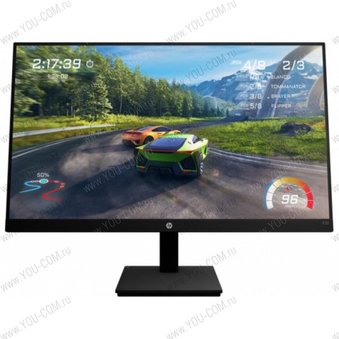 Мониторы HP X32 Gaming 31.5" QHD 2560x1440 (16:9) IPS 400 кд/кв.м 1000:1 178° / 178° DisplayPort HDMI