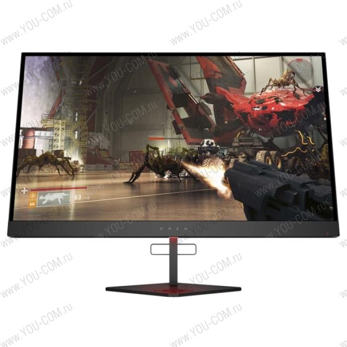 Монитор HP X27 OMEN Gaming Monitor 2560x1440 FHD, TN, 16:9, 400 cd/m2, 1000:1, 1ms, 178°/178°, 240 Hz, HDMI, DP, USB, height, AMD FreeSync™ 2.0 HDR, Black