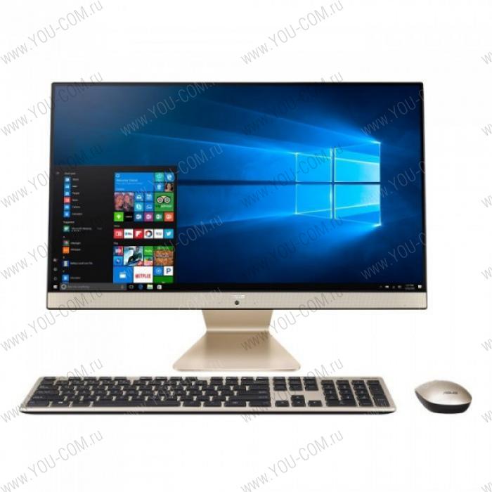 Моноблок ASUS Vivo AiO V241EAK-BA048T 90PT02T2-M02890 Intel Core i7-1165G7/8Gb/512Gb SSD/23,8" IPS FHD non-touch non-Glare/Zen Plastic Golden WirelessKeyboard+ Wireless Mouse/Windows 10 Home/Black