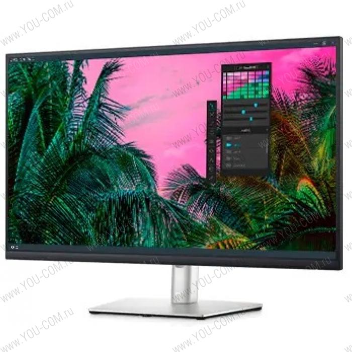 Монитор Dell Display 31.5" P3221D (2560x1440)  EUR, IPS, 5ms, 16:9, 1000:1,Display Port, HDMI, USB Type-C upstream PD65W, 2 x USB 2.0, 2 x SuperSpeed USB 3.2 Gen1, 150mm height adjustment, tilt, 90 ° swivel, 1.07 billion colors, 3Y