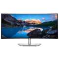 Dell Display 34" P3421W (3440 x 1440) CURVED EUR, LED, IPS, 1000:1, 21:9, 5ms, 2 x Display Port 1.4, 2 x HDMI 2.0, USB Type-C, USB Type-C Downstream port, 5 x USB 3.2(Gen1), Audio line-out, RJ45,height adjustable up to 150mm, tilt and swivel adjustment, 2 x 5W speakers, 95% DCI-P3, 1.07 bln colors, 3Y