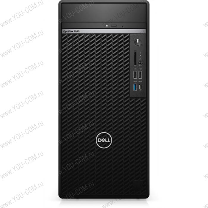 Пк Dell OptiPlex 7090-3220 Tower i7-10700 (up to 4.8 MHz, 16M, 8C), 8GB (1x8GB) DDR4 non ECC, 256GB M.2 PCIe NVMe class 40 SSD, Intel UHD 630, TPM, Media Card Reader SD 4.0, 8x DVD+/-RW 9.5mm Optical Disk Drive, Intel Wi-Fi 6 AX201 2x2 (Gig+) + Bluetooth 5, keyb, mouse, Audio, Win10 Pro (64) ru, 3Y ProSupport NBD,без рф приложений