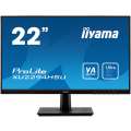Монитор Iiyama 22"  CU34P2A VA LED,16:9, 1920x1080, 4ms, 250 cd/m2, 178°/178°, 3000M:1, 75Hz, HDMI, DisplayPort , USB , VGA,VESA, Flicker-Free,динамики