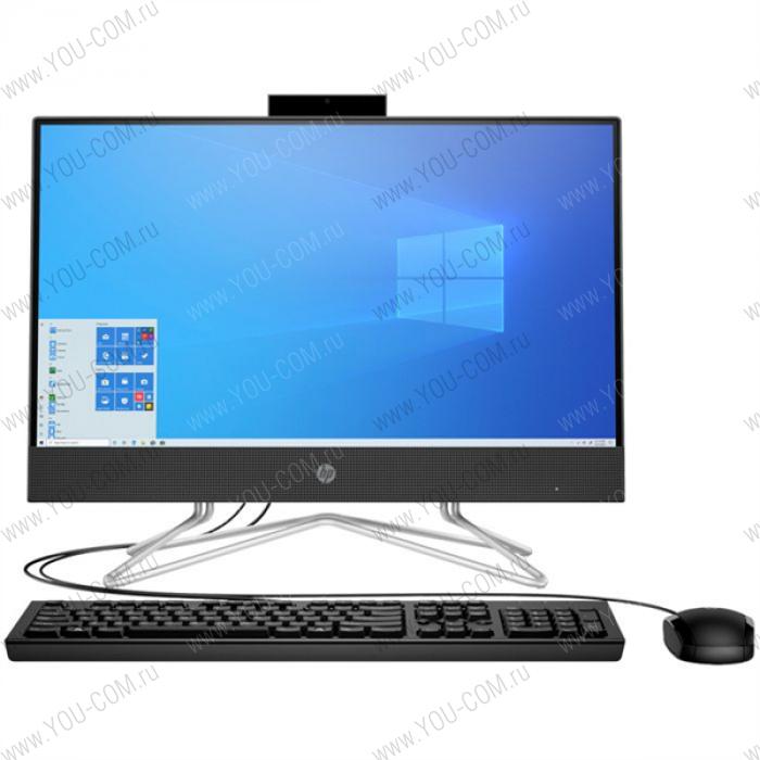 Моноблок HP 24-df0016ur 14P87EA#ACB NT 23.8" FHD(1920x1080) AMD Athlon 3050U, 4GB DDR4 2400 (1x4GB), SSD 256Gb, AMD Integrated Graphics, noDVD, kbd&mouse wired, HD Webcam, JetBlack, FreeDos, 1Y Wty