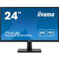 Монитор 23,8" Iiyama ProLite XU2493HSU-B1 1920x1080@75Гц IPS LED 16:9 4ms VGA HDMI DP 2*USB2.0 80M:1 1000:1 178/178 250cd Tilt Speakers Black