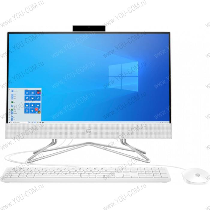 Моноблок HP 22-df0105ur 497C5EA#ACB NT 21.5" FHD(1920x1080) AMD Athlon 3050U, 4GB DDR4 2400 (1x4GB), SSD 128Gb, AMD Integrated Graphics, noDVD, kbd&mouse wired, HD Webcam, Snow White, Win10, 1Y Wty, repl. 14P69EA