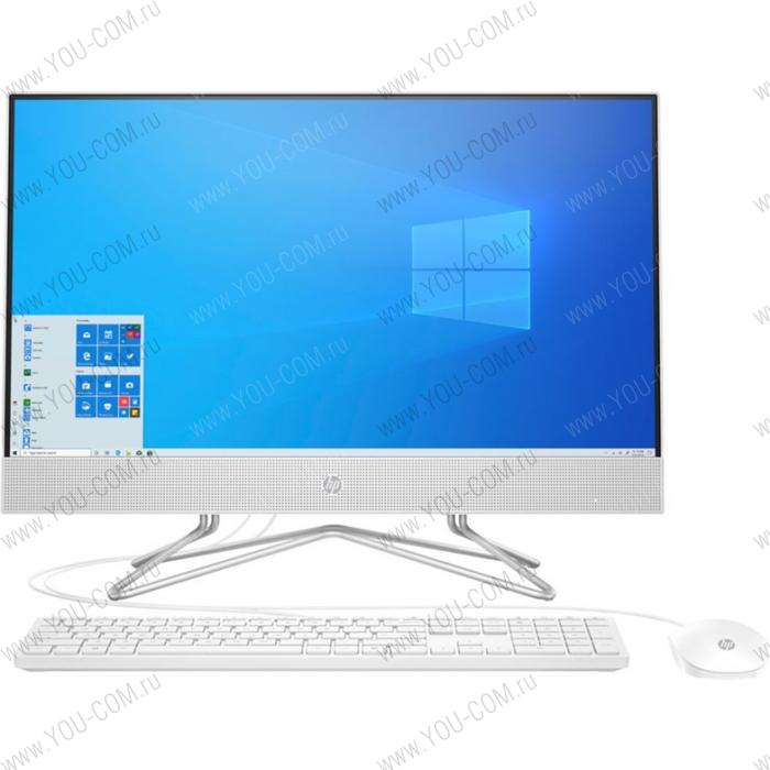 Моноблок HP 24-df0015ur 14P86EA#ACB NT 23.8" FHD(1920x1080) AMD Athlon 3050U, 4GB DDR4 2400 (1x4GB), HDD 1Tb, AMD Integrated Graphics, noDVD, kbd&mouse wired, HD Webcam, Snow White, Win10, 1Y Wty