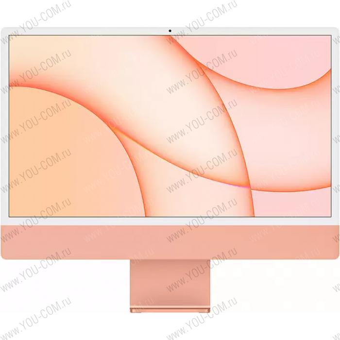 Моноблок Apple 24-inch Z133000AH iMac (2021): Retina 4.5K, Apple M1 chip with 8-core CPU & 8-core GPU, 8GB, 512GB SSD, Orange (mod. Z133000AH; Z133)