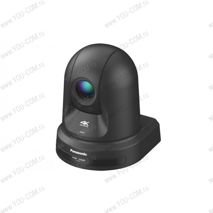 PTZ-камера Panasonic [AW-UE50KEJ] : HDMI (2160/29.97p (4K)); 3G-SDI (FullHD); 24X опт. Zoom; 74.1 угол обзора по горизонтали; сенсор 1/2.5 дюйма; POE+; цвет черный