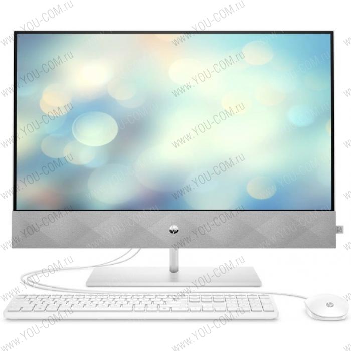 Моноблок HP Pavilion A 24-k0007ur 14Q28EA#ACB NT 23,8" FHD(1920x1080) AMD Ryzen3-4300U, 8GB DDR4 3200 (1x8GB), SSD 256Gb, AMD Integrated Graphics, no DVD, kbd&mouse wired, 5MP Webcam, White, Win10, 1Y Wty