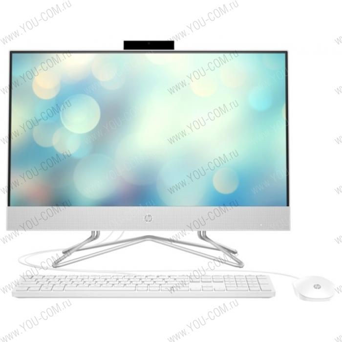 Моноблок HP 22-df1050ur 496X2EA#ACB NT 21.5" FHD(1920x1080) Core i5-1135G7, 8GB DDR4 3200 (1x8GB), SSD 256Gb, Intel Internal Graphics, noDVD, kbd&mouse wired, HD Webcam, Snow White, Win10, 1Y Wty, repl. 2Y0N6EA