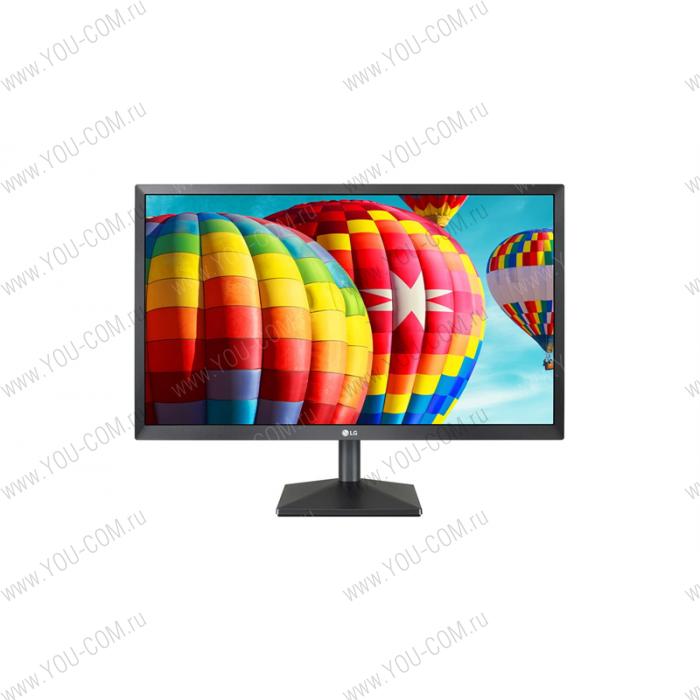 Монитор LG 27" 27MK430H-B IPS LED, 1920x1080, 5ms, 250cd/m2, 178°/178°, D-Sub, HDMI, AMD Freesync, 75Hz, Headph.Out, Tilt, VESA, Black