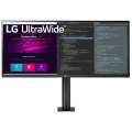 Монитор LG 34" 34WN780-B IPS LED, 3440x1440, 5ms, 178°/178°, 300cd/m2, Mega DCR, 2*HDMI, DP, USB-hub, MM, 75Hz, HDR10, AMD FreeSync, HAS, Tilt, Swivel, Pivot, Подставка Ergo, VESA, Black