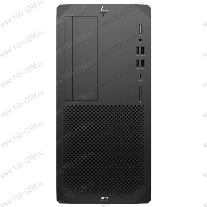 Рабочая станция HP Z2 G5 TWR 2N2B1EA#ACB, Core i7-10700, 16GB (1x16GB) DDR4-3200 nECC, 1TB 2280 TLC, no graphics, mouse, keyboard, Win10p64