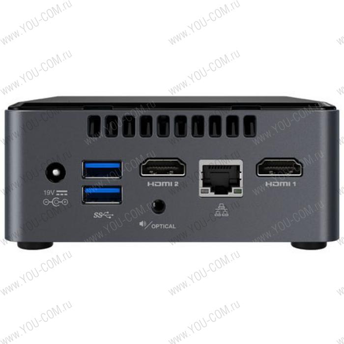 Платформа для сборки ПК Intel NUC 7 BOXNUC7PJYHN: Pentium J5005 1.5 GHz - 2.8 GHz, 2x slot DDR4 SODIMM (max 8GB), 2.5" SATA SSD/HDD + side SDXC UHS-I slot (no codec) БЕЗ ШНУРА