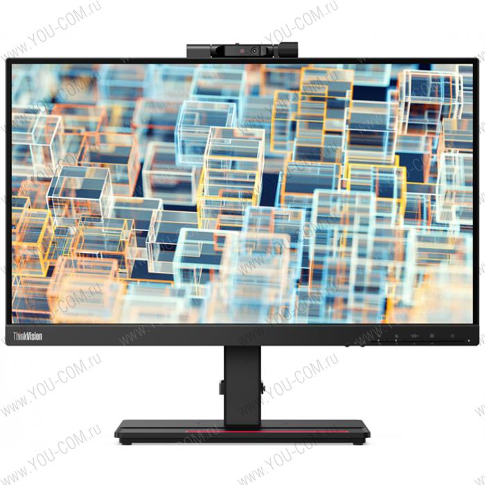 Монитор Lenovo ThinkVision T22v-20 21,5" 16:9 FHD (1920x1080) IPS, 4ms, CR 1000:1, BR 250, 178/178, 1xVGA, 1xHDMI1.4, 1xDP1.2, USB-Hub(2 x USB 3.2 Gen1), IR Camera, Speakers, LTPS, 3YR Exchange