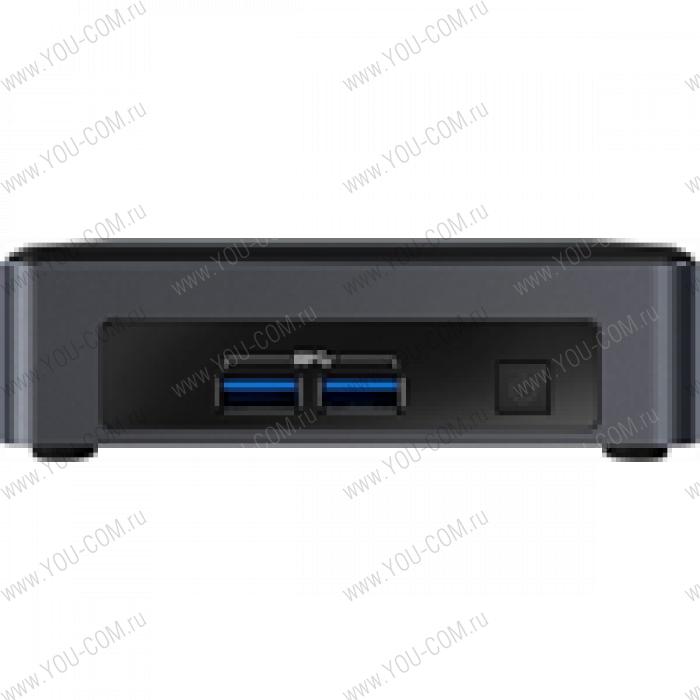 Платформа для сборки ПК Intel NUC 8 BLKNUC7I7DNK3E: Intel Core i7 8650U, 4.2 GHz, DDR4 SODIMM (up to 2400MHz/32Gb), VGA Intel Graphics(2xHDMI 2.0 + eDP 1.4), 4xUSB3.0, 1x m.2 SSD, vPro (ШНУР UK)