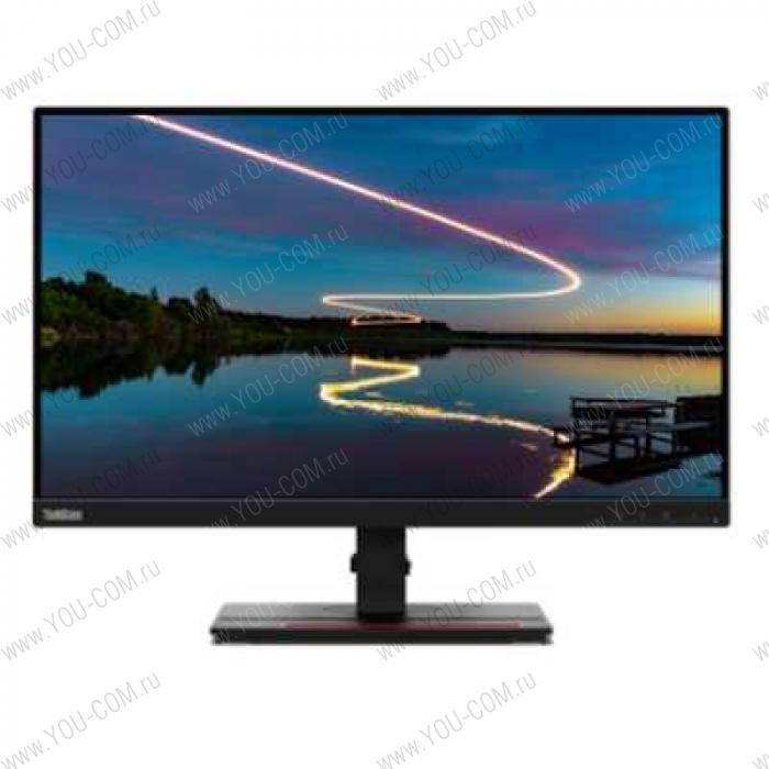 Монитор Lenovo T24m-20 23.8" 16:9 FHD (1920x1080) IPS, 4ms, 1000:1, 250cd/m2, 178/178, 1xHDMI 1.4, 1xDP 1.2, 1xDP(Out), 1xUSB-C, USB HUB(4xUSB),1xAudio Port (3.5 mm), Ethernet, Daisy Chain, Lift, Pivot, 3YR