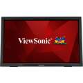 Монитор Viewsonic 21.5" TD2223 Touch VA LED, 1920x1080, 5ms, 250cd/m2, 50Mln:1, 178°/178°, VGA, DVI, HDMI, DP, USB*2, колонки, bookstand style, Black