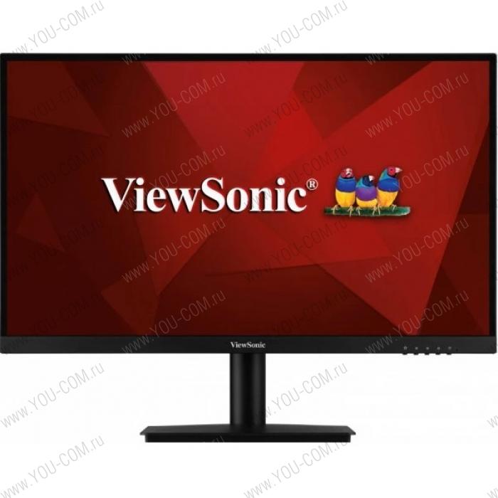 Монитор Viewsonic 23.6" VA2406-H-2 VA SuperClear, 1920x1080, 5ms, 250cd/m2, 178°/178°, 3000:1 (Typ), D-Sub, HDMI, Tilt, VESA, Black