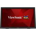 Монитор Viewsonic 23.6" TD2423 Touch VA LED, 1920x1080, 7ms, 250cd/m2, 3000:1, 20Mln:1, 178°/178°, D-Sub, DVI, HDMI, USB-hub, 60Hz, колонки, Tilt, VESA, Black