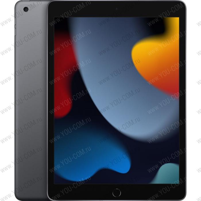 Планшет Apple 10.2-inch iPad 9 gen. (2021) Wi-Fi 64GB - Space Grey MK2K3RU/A,, IPadOS 15, Разрешение экрана; 2160x1620, Bluetooth